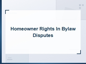Homeowner Rights When Hoa Boards Exceed Their Authority